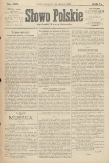 Słowo Polskie. 1900, nr 403