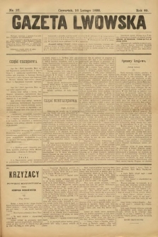 Gazeta Lwowska. 1899, nr 37