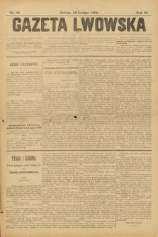Gazeta Lwowska. 1899, nr 39