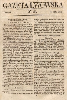 Gazeta Lwowska. 1832, nr 88