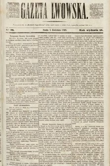 Gazeta Lwowska. 1868, nr 76