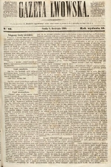 Gazeta Lwowska. 1868, nr 82
