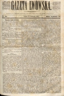 Gazeta Lwowska. 1868, nr 85