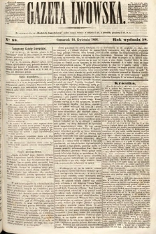 Gazeta Lwowska. 1868, nr 88