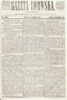 Gazeta Lwowska. 1868, nr 184