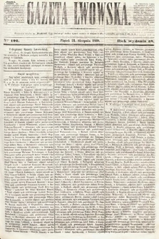 Gazeta Lwowska. 1868, nr 192