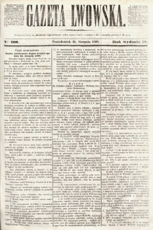 Gazeta Lwowska. 1868, nr 200