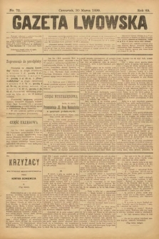 Gazeta Lwowska. 1899, nr 72