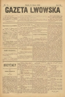 Gazeta Lwowska. 1899, nr 73