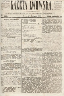 Gazeta Lwowska. 1868, nr 255