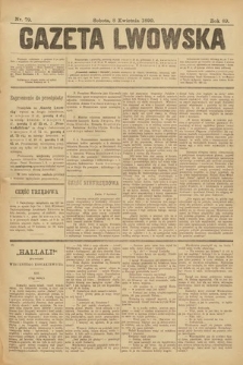 Gazeta Lwowska. 1899, nr 79