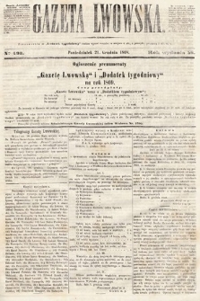 Gazeta Lwowska. 1868, nr 293