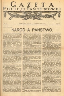 Gazeta Policji Państwowej. 1921, nr 6