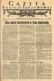 Gazeta Policji Państwowej. 1921, nr 11