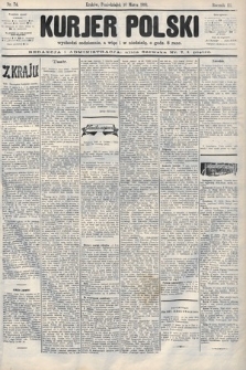 Kurjer Polski. 1891, nr 74