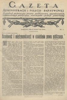 Gazeta Administracji i Policji Państwowej : tygodnik poświęcony prawu publicznemu, zagadnieniom administracji politycznej, samorządu i policji państwowej. 1925, nr 8