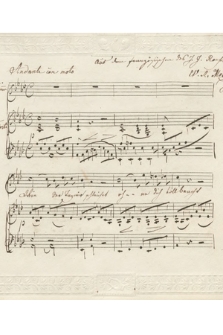 Sztambuch muzyczny zawierający utwory sygnowane przez Franza Xawera Wolfganga Amadeusa Mozarta młodszego