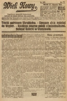 Wiek Nowy : popularny dziennik ilustrowany. 1920, nr 5603