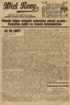 Wiek Nowy : popularny dziennik ilustrowany. 1920, nr 5606