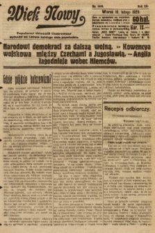 Wiek Nowy : popularny dziennik ilustrowany. 1920, nr 5614