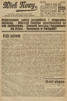 Wiek Nowy : popularny dziennik ilustrowany. 1920, nr 5636