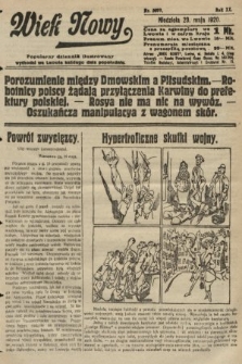Wiek Nowy : popularny dziennik ilustrowany. 1920, nr 5699