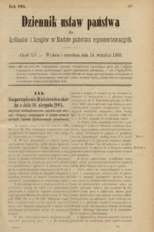 Dziennik Ustaw Państwa dla Królestw i Krajów w Radzie Państwa Reprezentowanych. 1905, nr 55