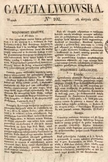 Gazeta Lwowska. 1832, nr 102