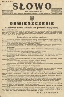 Słowo. 1924, nr 25