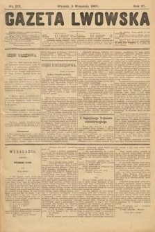 Gazeta Lwowska. 1907, nr 201