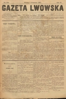 Gazeta Lwowska. 1907, nr 205