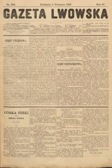 Gazeta Lwowska. 1907, nr 206
