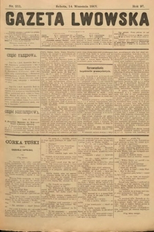 Gazeta Lwowska. 1907, nr 211