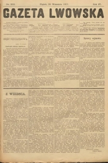 Gazeta Lwowska. 1907, nr 216