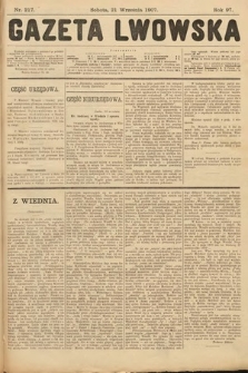 Gazeta Lwowska. 1907, nr 217