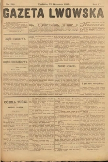 Gazeta Lwowska. 1907, nr 218