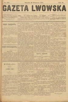 Gazeta Lwowska. 1907, nr 219