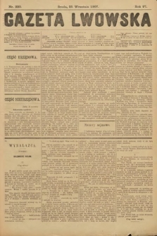 Gazeta Lwowska. 1907, nr 220