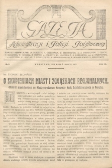 Gazeta Administracji i Policji Państwowej. 1927, nr 8