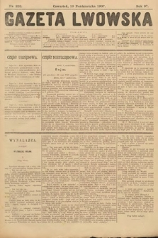 Gazeta Lwowska. 1907, nr 233
