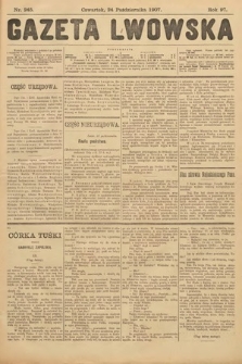 Gazeta Lwowska. 1907, nr 245