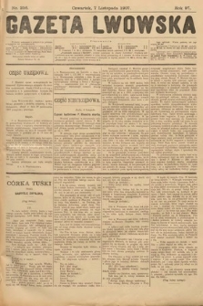 Gazeta Lwowska. 1907, nr 256