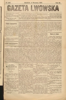 Gazeta Lwowska. 1895, nr 206