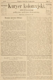 Kuryer Kołomyjski : dwutygodnik polityczno-społeczno-ekonomiczny. 1889, nr 9