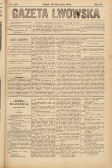 Gazeta Lwowska. 1895, nr 216