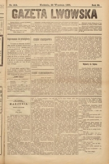 Gazeta Lwowska. 1895, nr 218