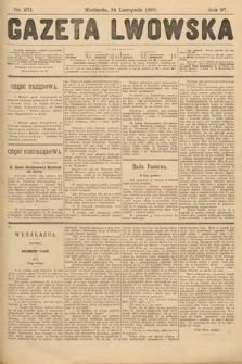 Gazeta Lwowska. 1907, nr 271
