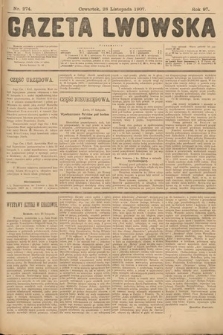 Gazeta Lwowska. 1907, nr 274