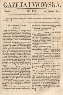 Gazeta Lwowska. 1832, nr 116