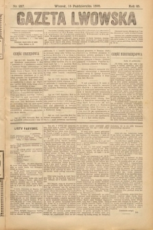 Gazeta Lwowska. 1895, nr 237